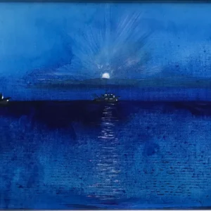I cincioli. Acrilico su tela (30x60 cm).